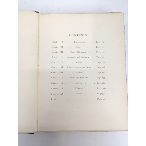 Colonial Furniture in America by Luke Vincent Lockwood NY Hardcover Book 1901 - Picture 10 of 15